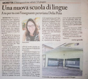 Articolo Corriere helen doron saluzzese moretta