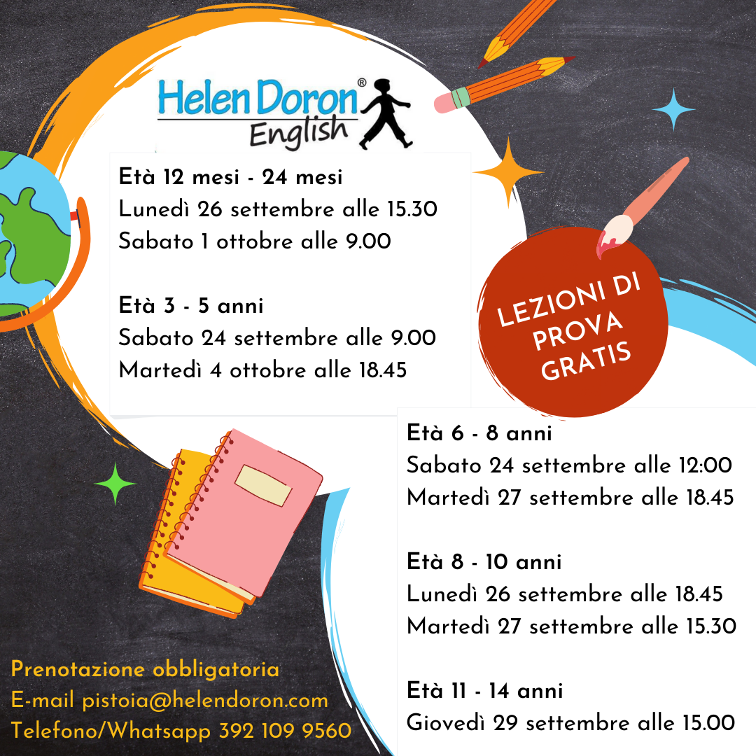 Scopri di più sull'articolo Programma Lezioni di Prova Anno Scolastico 2022/2023