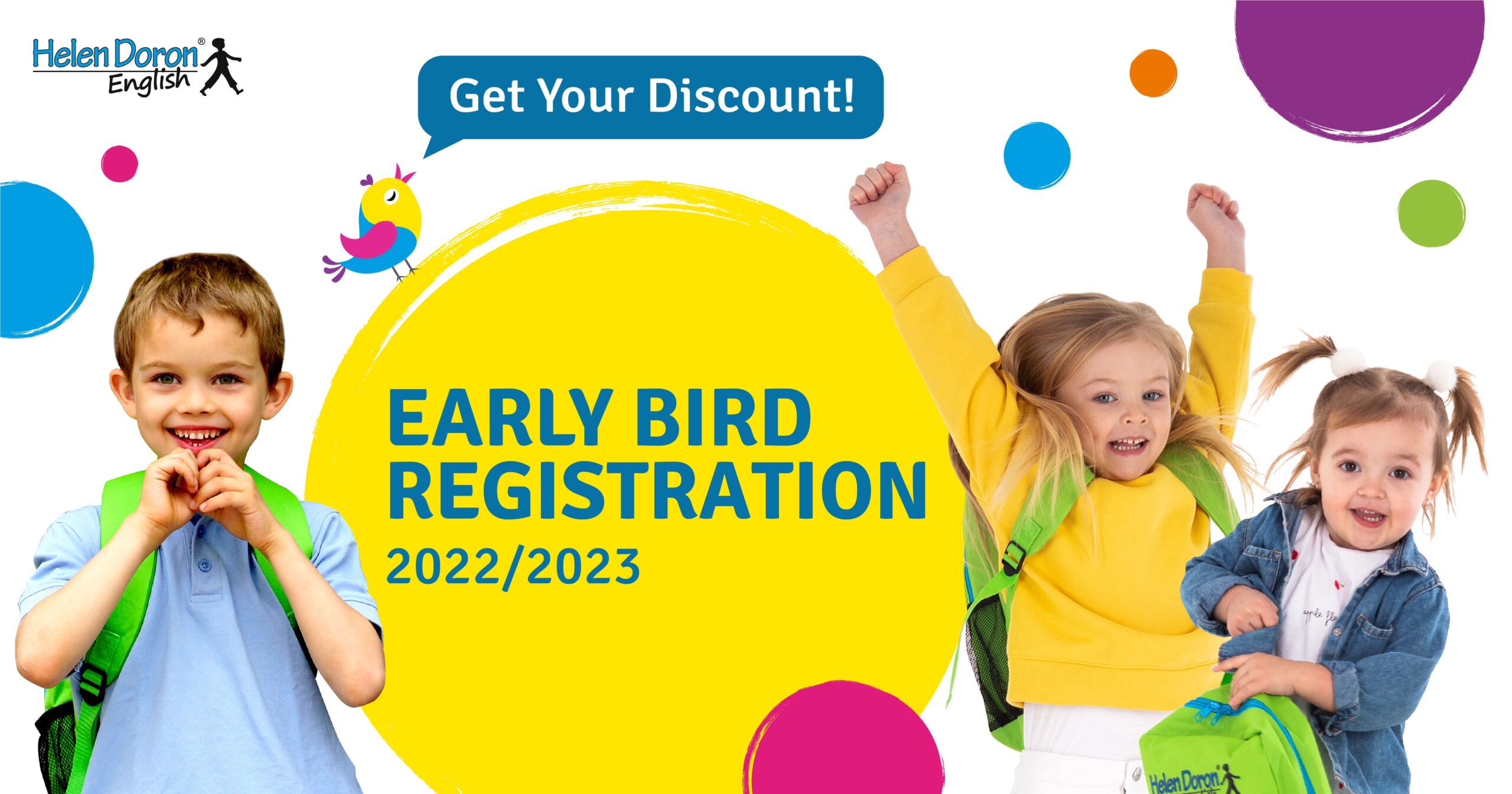 Early Bird Registration - Pre iscrizioni Helen Doron